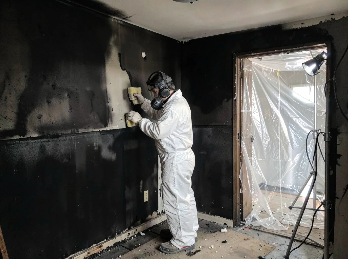 Fire Damage Restoration company in Squires, MO
